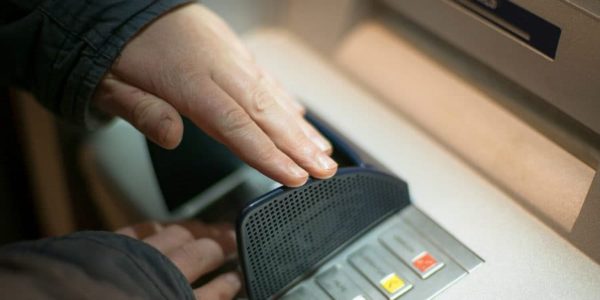 Protect your password when you use the ATM